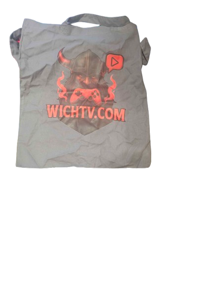 WICHTV Grey Tote Bag